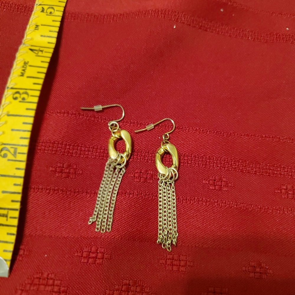 Premier Designs two tone earrings